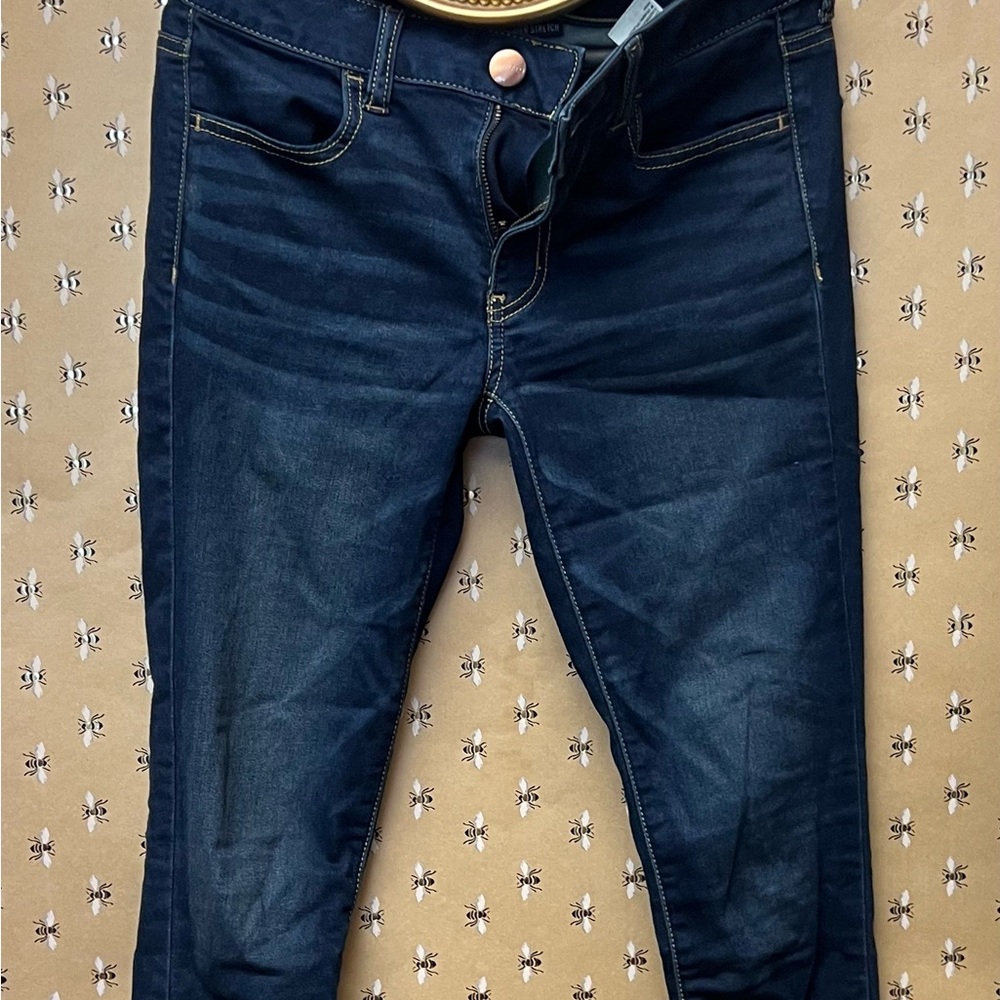 Women's Dark Blue Jeans